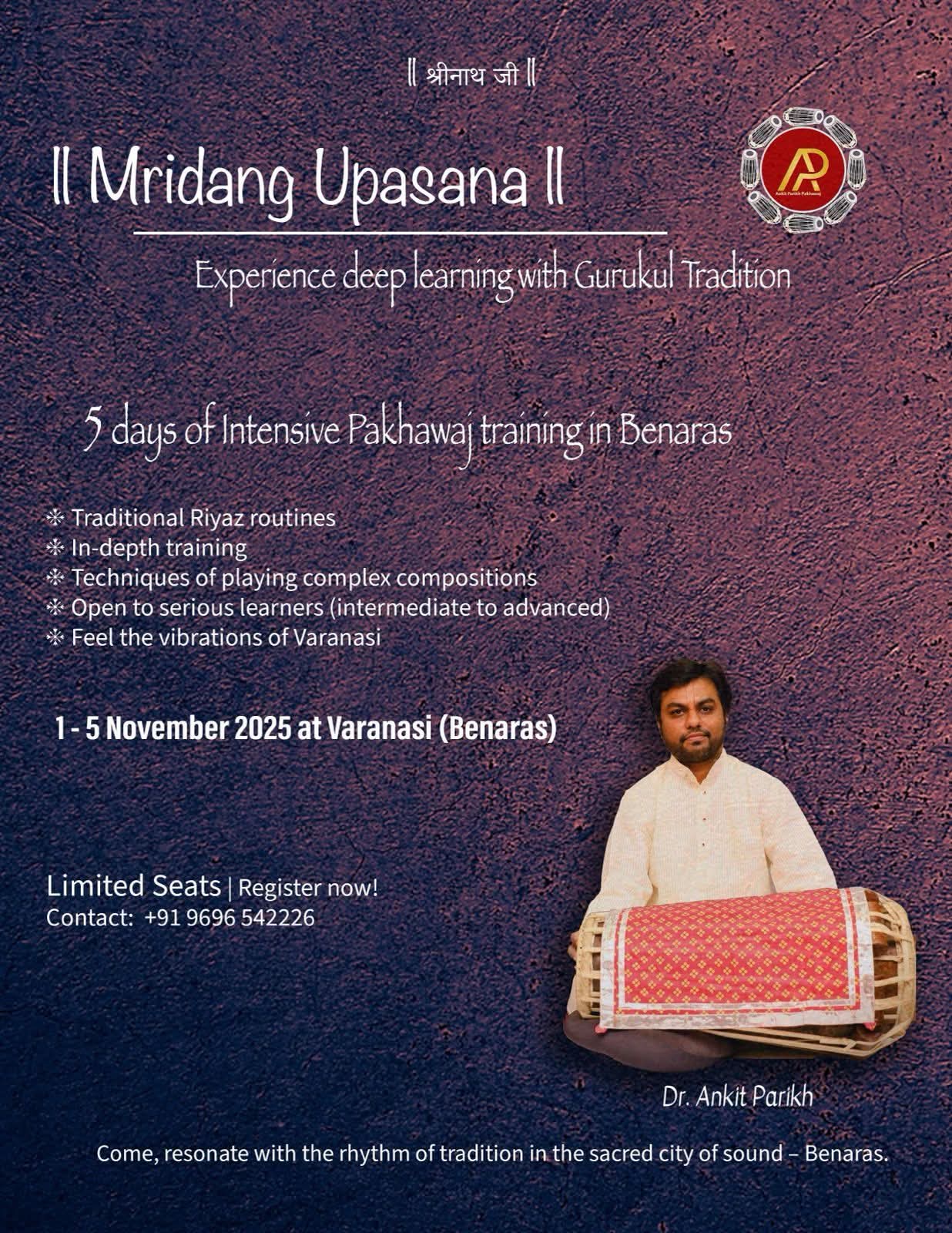 Mridang Upasana Training